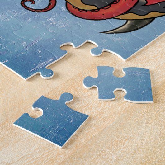 Seeungeheuer Puzzle (Seite)