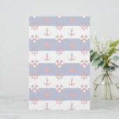 SeeUS Flagge-Muster Briefpapier (Stehend Vorderseite)