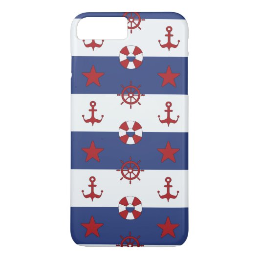 SeeUS Flagge-Muster Case-Mate iPhone Hülle (Rückseite)