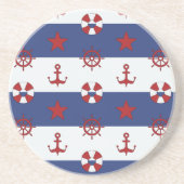 SeeUS Flagge-Muster Getränkeuntersetzer (Vorne)