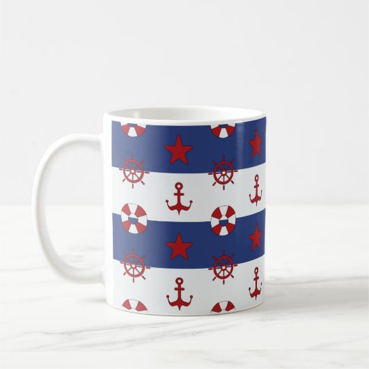 SeeUS Flagge-Muster Kaffeetasse (Links)