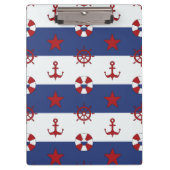 SeeUS Flagge-Muster Klemmbrett (Vorderseite)