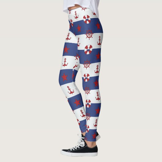 SeeUS Flagge-Muster Leggings (Links)