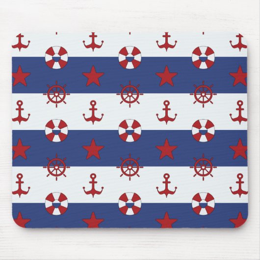SeeUS Flagge-Muster Mousepad (Vorne)