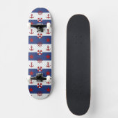 SeeUS Flagge-Muster Skateboard (Vorderseite)