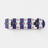 SeeUS Flagge-Muster Skateboard (Horizontal)