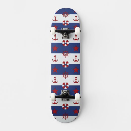 SeeUS Flagge-Muster Skateboard (Vorderseite)