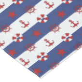 SeeUS Flagge-Muster Tischdecke (Schrägansicht)