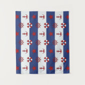 SeeUS Flagge-Muster Wandteppich (Vorderseite)