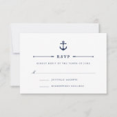 Seeverkehr | Nautic Anchor UAWG RSVP Karte (Vorderseite)