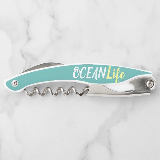 Seeverkehr - OCEAN LIFE Kellnermesser (Rückseite)
