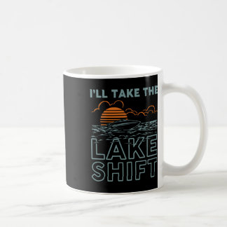 Seeverschiebung See Leben Lustiges Bootfahren Kaffeetasse