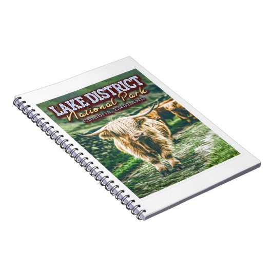 SEEVIERTEL NATIONALPARK - CUMBRIA ENGLAND NOTIZBLOCK (Rechte Seite)