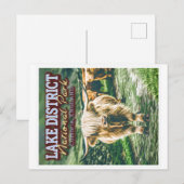 SEEVIERTEL NATIONALPARK - CUMBRIA ENGLAND POSTKARTE (Vorne/Hinten)