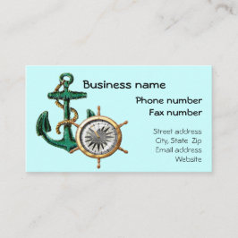 SeeVisitenkarte-Schablone Visitenkarte