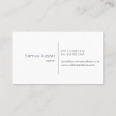 SeeVisitenkarte Visitenkarte (Rückseite)