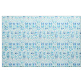 SEEVOGEL Aqua-Beachy Aquarell Boho Federn Stoff (Fat Quarter (45,7 x 55,9 cm))