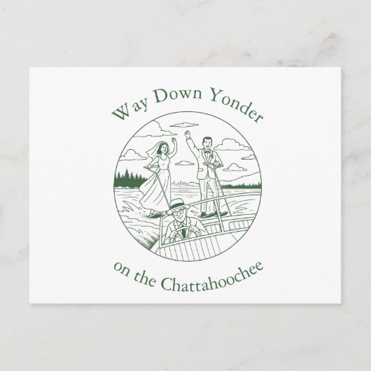 Seevögel Feiertagspostkarte (Vorderseite)