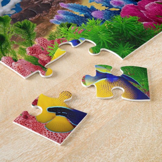 Seevögel Fisch Rätsel Geschenk Unterwasser Meer Le Puzzle (Seite)