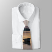 Seevögel und -boot krawatte (Gebunden)