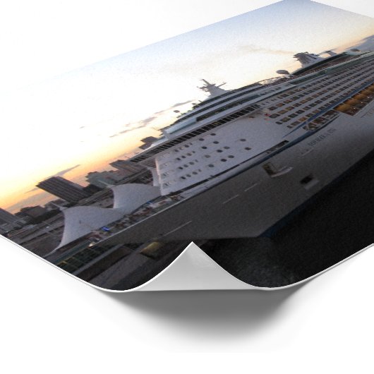 Seevoyager Poster (Ecke)