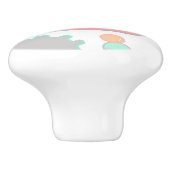 Seewal, Seespaß-Geschöpfe Pastell Keramikknauf (Seitenansicht)