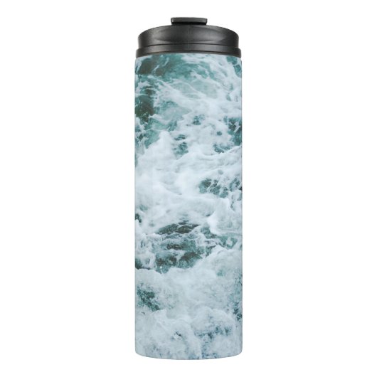 SEEWASSER AUF FOCUS FOTOGRAFIE THERMOSBECHER (Vorderseite)