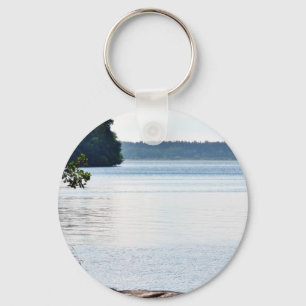 Seewasser bei Wind Schlüsselanhänger