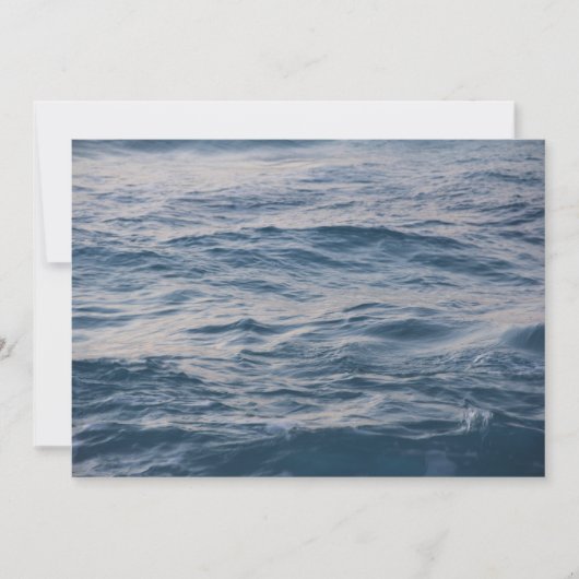 Seewasserdichte Ankündigung (Vorderseite)