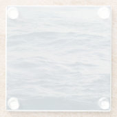 Seewasserdichte Glasuntersetzer (Rückseite)