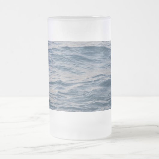 Seewasserdichte Mattglas Bierglas (Mittel)