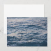 Seewasserdichte Mitteilungskarte (Vorne/Hinten)
