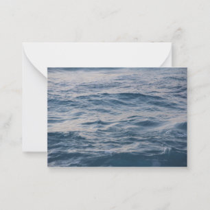 Seewasserdichte Mitteilungskarte