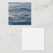 Seewasserdichte Mitteilungskarte (Vorne/Hinten)