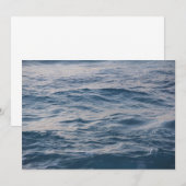 Seewasserdichte Save The Date (Vorne/Hinten)