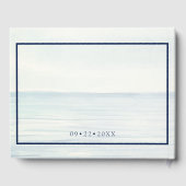 Seewasserfarbe Seezungenmonographie Gästebuch (Rückseite)