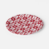 Seeweihnachten Pappteller (Schrägansicht)