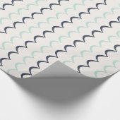 Seewellen Geschenkpapier (Ecke)