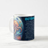 SEEWELT - Oktopus Kaffeetasse (Vorderseite Links)