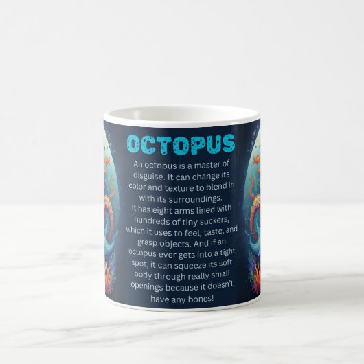 SEEWELT - Oktopus Kaffeetasse (Mittel)