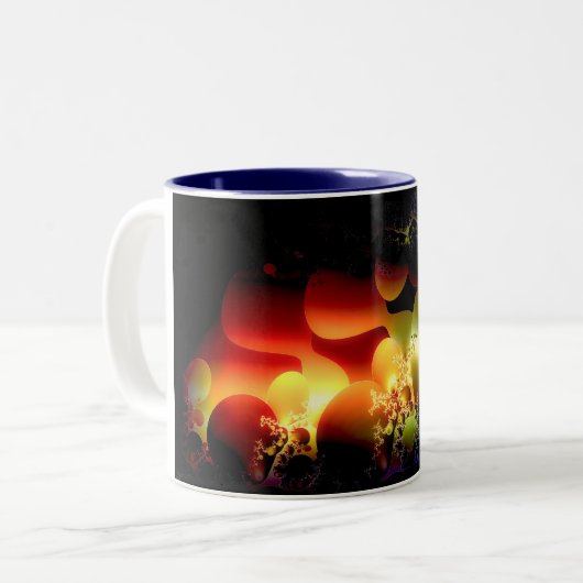 Seewelt Zweifarbige Tasse (Vorderseite Links)