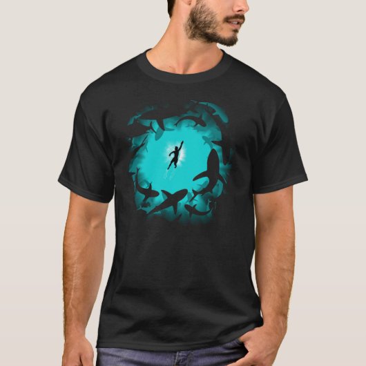 Seewelthaifisch T-Shirt (Vorderseite)