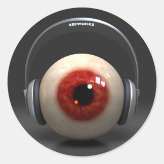 Seeworks Identity Runder Aufkleber
