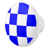 Seezeichen-Code-Flaggen-Buchstabe N November Keramikknauf (Rechts)