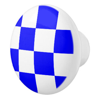 Seezeichen-Code-Flaggen-Buchstabe N November Keramikknauf