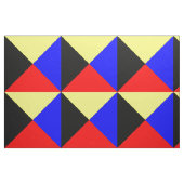 Seezeichen-Code-Flaggen-Buchstabe Z "Zulu " Stoff (Fat Quarter (45,7 x 55,9 cm))