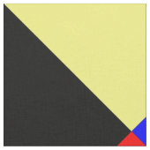 Seezeichen-Code-Flaggen-Buchstabe Z "Zulu " Stoff (Nahaufnahme)