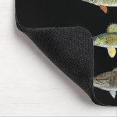 Seeziele Angelköder Muskellunge Hecht Zander Klein Mousepad (Ecke)