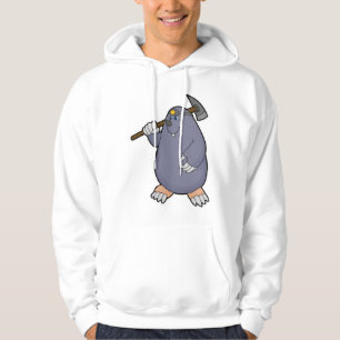 Seezunge als Bauer mit Pickaxe & Spotlight Hoodie