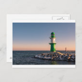 Seezunge an der Ostseeküste in Deutschland Postkarte (Vorne/Hinten)